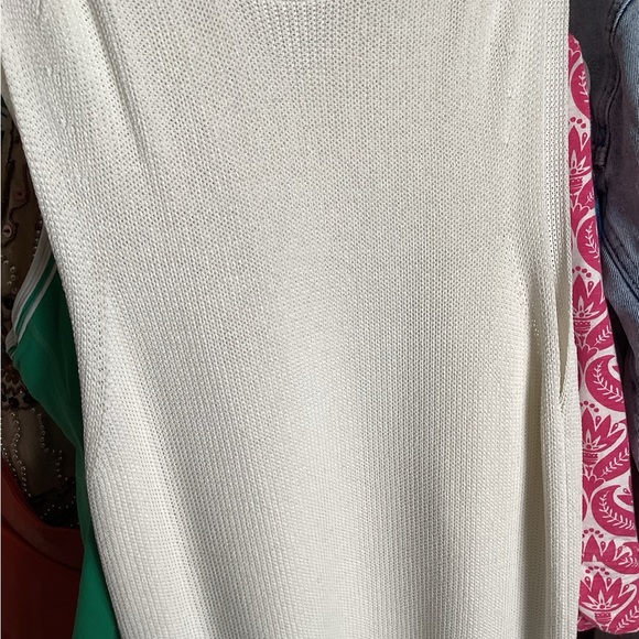 079 Wilfred size M white long vest knit tunic - Picture 4 of 5